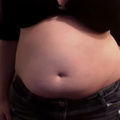 Standing Up View Of My Fat Belly